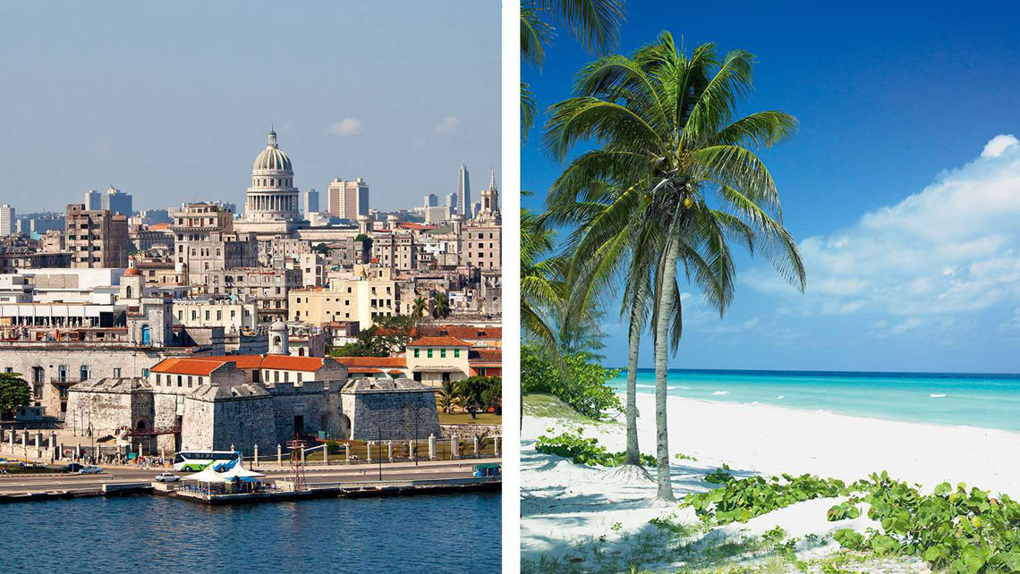 Havana and Varadero: culture and relaxation